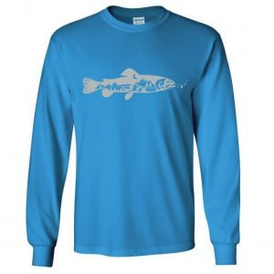 Blue Smoking Trout Long Sleeve UV